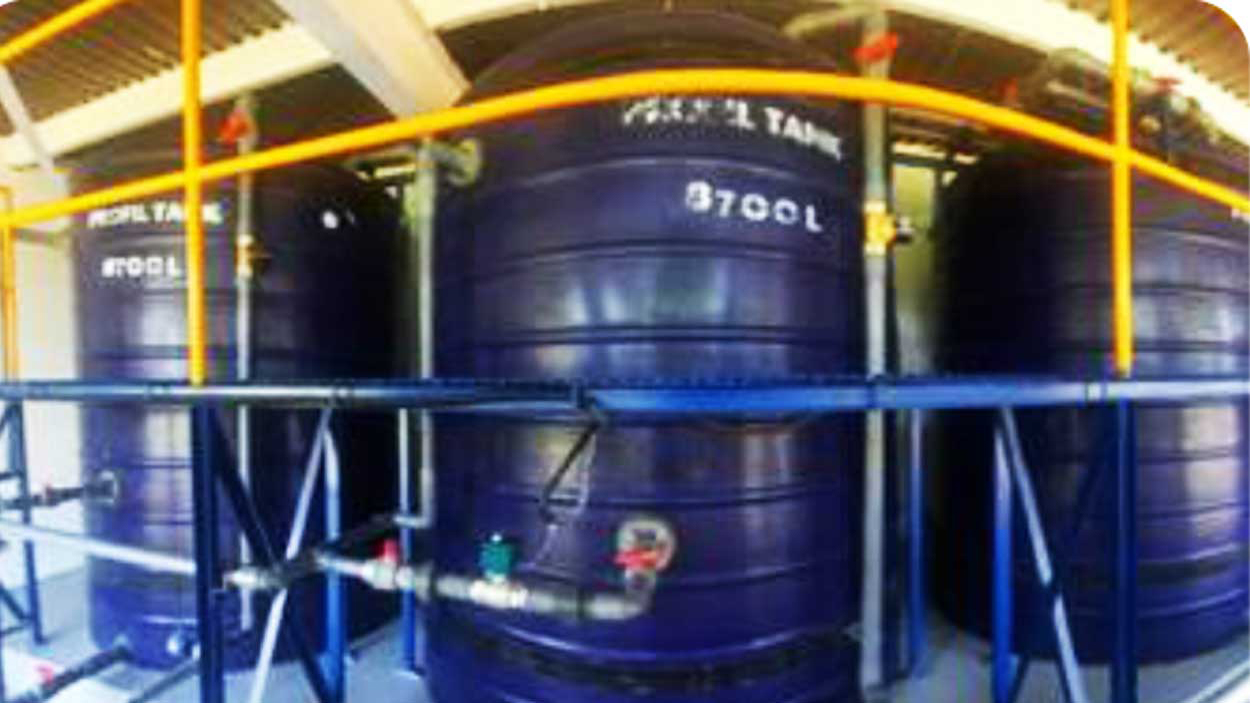 sand karbon filter tank